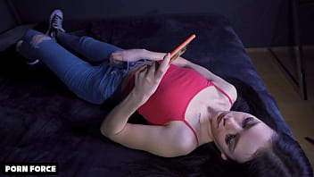 Beautiful Step Sister Watches Porn And Masturbates - Real ...