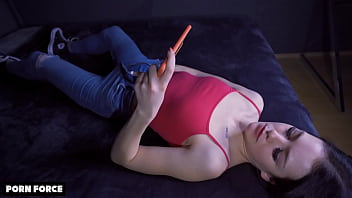 Beautiful Step Sister Watches Porn And Masturbates - Real ...