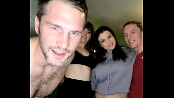 Swinger Foursome with Big Ass Hot Wives