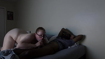 PAWG with glasses wakes me up for my Black Cock pt.1  