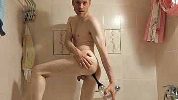 LanaTuls - Anal Slut and Whore Testing Automatic Anal Enema Cleaner. Хочешь меня выебать - пиши в тг AnalSlutMoskva