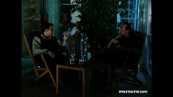 Polina Is Kept Busy Giving A Guy A Blowjob While Fucked...