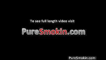 Big tits ginger skank smoking s&m movie