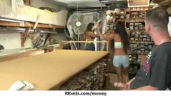 Sexy wild chick gets paid to fuck 29