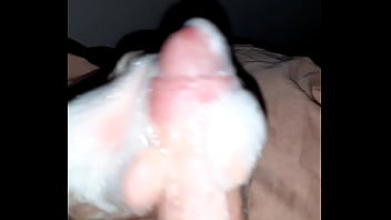 Getting My Small Cock Wet And Soapy Wank...