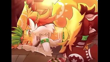 Cute Braixen Masturbating...