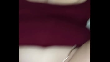 Tinder slut and with toy...