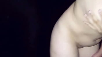Wife groped by strangers in a sexshop glory hole