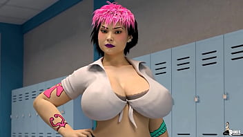 Clip sex Big tit Emo girl plays with a fat cock after class
