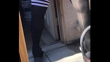 Sissy Handjob Outdoors...