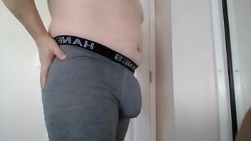 hard white cock, white cock bulge, hard bulge in tight boxer briefs, big bulge