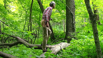 Old Femboy Posing In Woods 5... Old Femboy Posing In Woods 5...