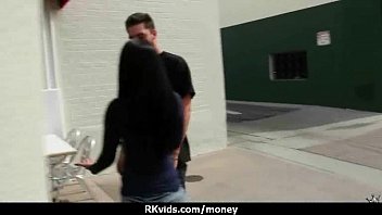 Amateur has sex for some quick cash 19