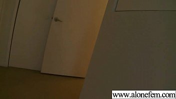 Hot Cute Sexy Amateur Girl Insert Toys In Her Holes clip-16