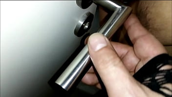 Anal sex, I discover her in the bathroom with a toy, and she invites me to break her ass with my big cock, big ass and busty brunette Latina