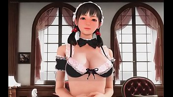 a 3d maid takes care of you