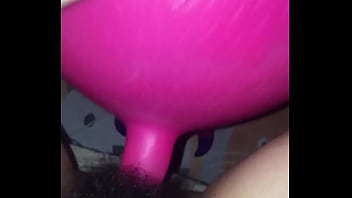 18 year old loves fucking her own toy...