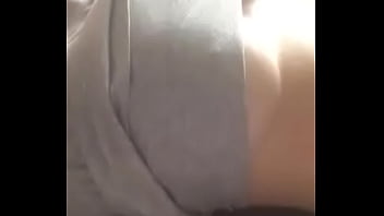 Girl Teasing Boobs And Playing With Panties On