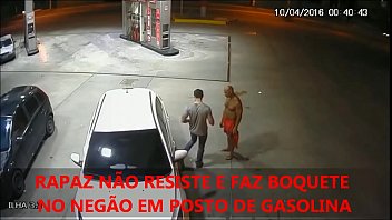 BOQUETE NO POSTO DE GASOLINA