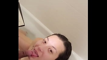 latina, big cock, blowjob, mamada