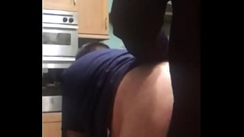 Married Chubb fucked in kitchen