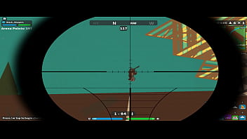 big black cock sharpie hits insane snipe in island royale