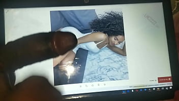 Cumtribute to Instagram girl...