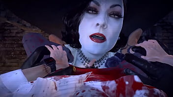 Lady Alcina Dimitrescu is having fun