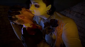 Lady Alcina Dimitrescu is having fun