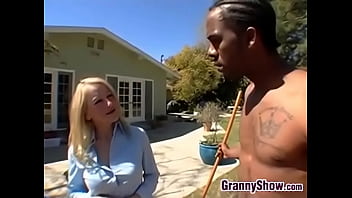 interracial, hardcore, outdoor, granny