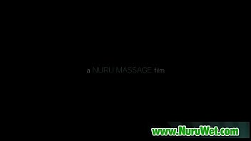 Sexy masseuse gives oiled nuru massage 19