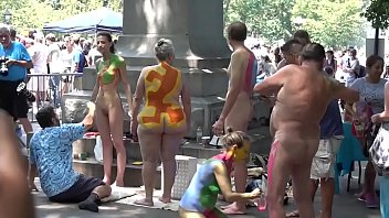 Video BODY PAINTING NYC ARTISTS-ANDY GOLUB AND COMPANY