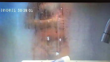 German wife cum in shower - Hide Cam