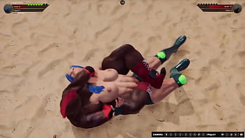 female mma, femdom, naked fighter 3d, nf3d