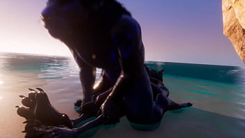Wild Life - Wolf & Lion Beach Fuck (Sound Version) [GAY/FURRY/CUM]