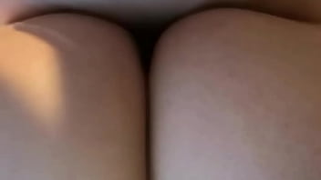 Huge booty teen getting drilled again...
