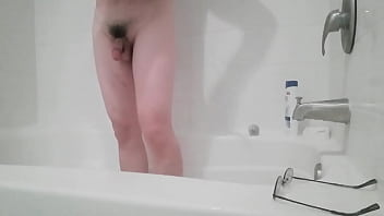 Asian college boy unshaved uncut shower 2020 10...