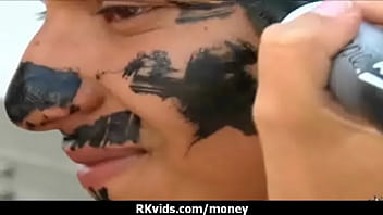 Desperate teen naked in public and fucks to pay rent 13