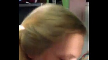 Gives head and licks her bfs cum...