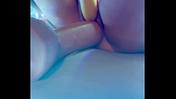 Milf wife cums using big dildo on herself