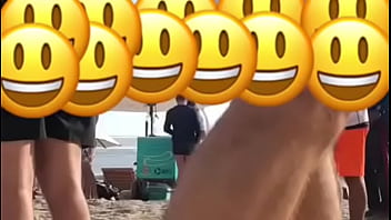 exibidor na praia bermuda sem cueca