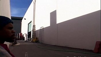 Homeless black man fucks Lauren Kain