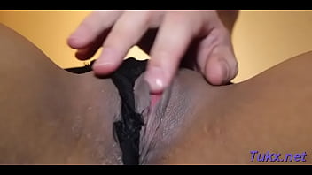 Romantic Brunette Asian Sweetie Shows Engulfing Skills...