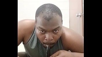 Squatting for 8 minutes while giving a sloppy deepthroat