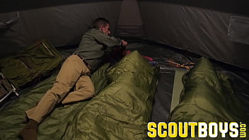 ScoutBoys - Austin Young fucked outside in tent by older
