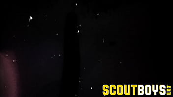 ScoutBoys - Austin Young fucked outside in tent by older