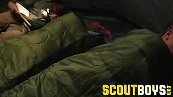 ScoutBoys - Austin Young fucked outside in tent by older