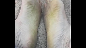 Feet in the sand #sensory #barefeet #footfetish #modeling #nature