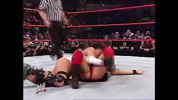 Candice Michelle And Victoria Tag Team Match Raw 2005...