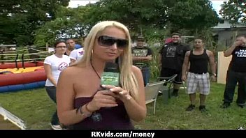 Sexy wild chick gets paid to fuck 9